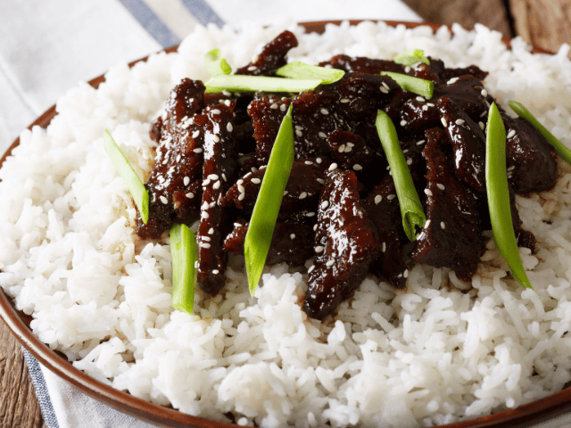 Soy and Sesame Beef